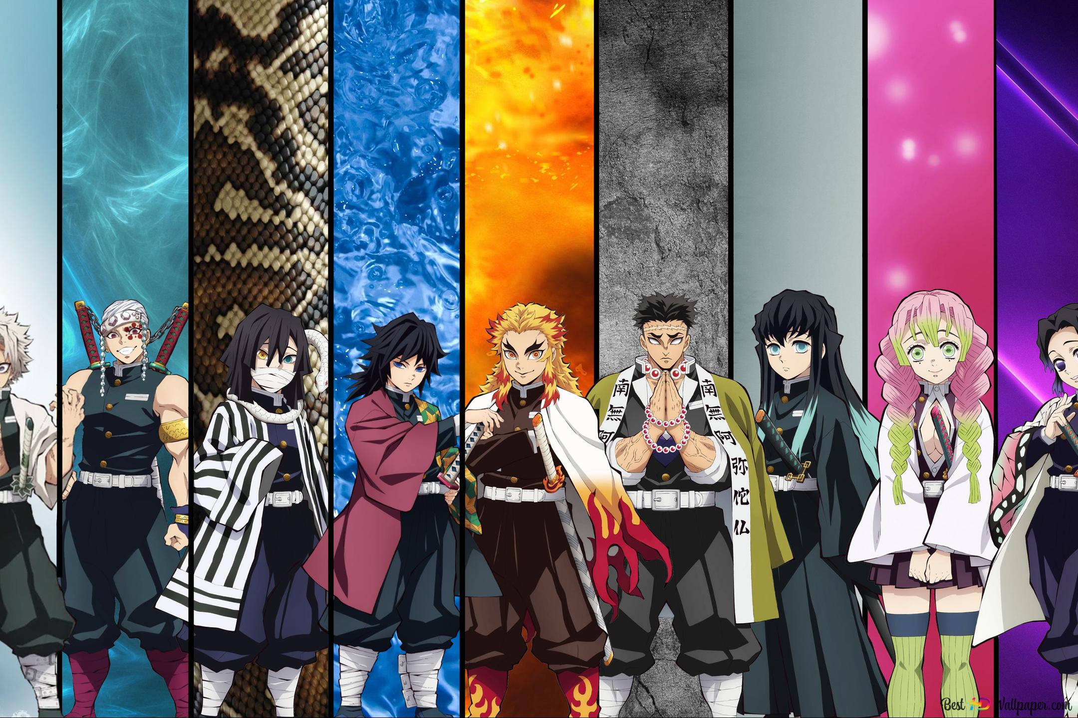 Conheça os Poderosos Hashiras do Anime Demon Slayer: Kimetsu no