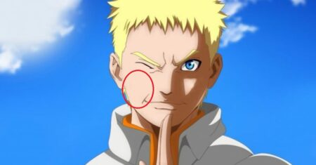 Porque Naruto perdeu seus traços do rosto? (Boruto manga CAP: 55)