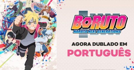 Episódios de Boruto dublado em português já estão disponíveis na Crunchyroll
